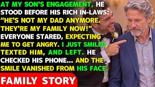 “You’re Not My Father Anymore,” My Son Said at His Engagement Party. Then He Read My Text...
