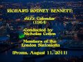 Capture de la vidéo Richard Rodney Bennett: Jazz Calendar [Collon-London Sinfonietta]