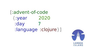 Advent of Code in Clojure - 2020 day 7