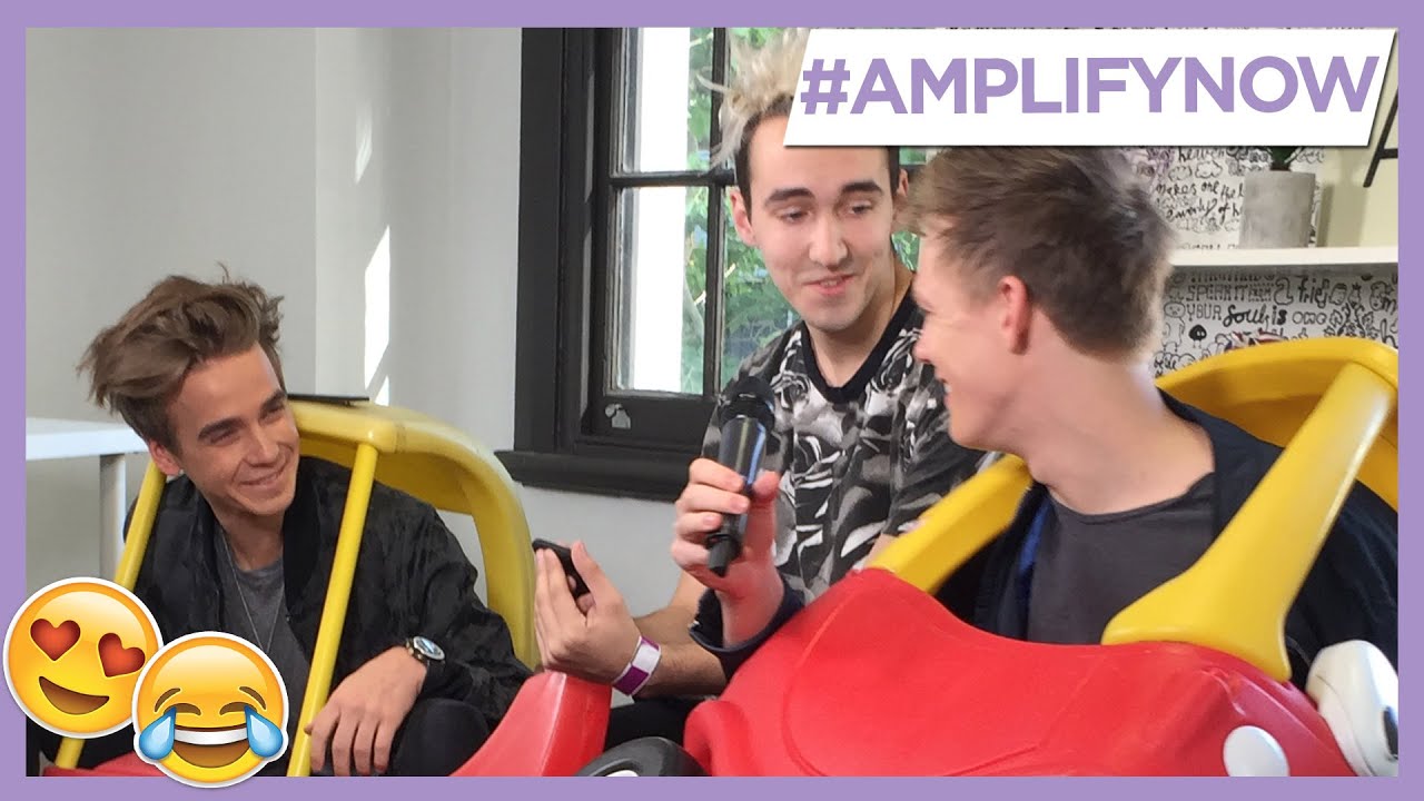 Joe Sugg & Caspar Lee #HitTheRoad with #Amplify!