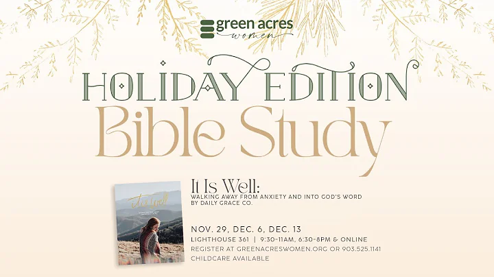 Holiday Edition Bible Study 2022- Week 1 with Debb...