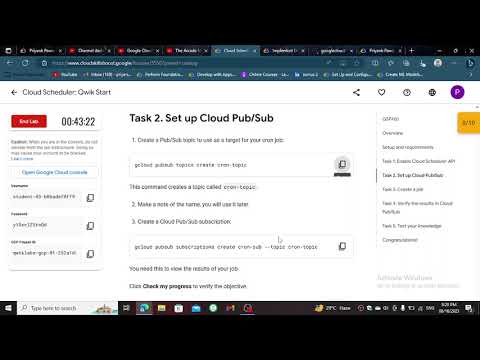 Cloud Scheduler: Qwik Start