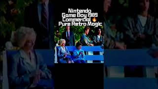 Nintendo Game Boy 1989 Commercial 🔥 Pure Retro Magic #retrogaming #retro #gameboy #80stech #80s