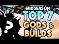 The New TOP 7 Gods In Smite May Surprise You! - Smite Update 8.7 - Midseason Ranked