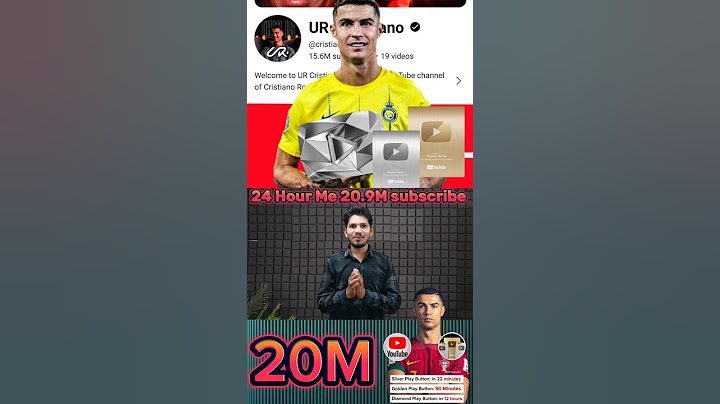 Shoking सिर्फ़ 1 दिन में 20 Million Subscribers #ronaldo  #youtuberboyhelp  #youtubeshorts