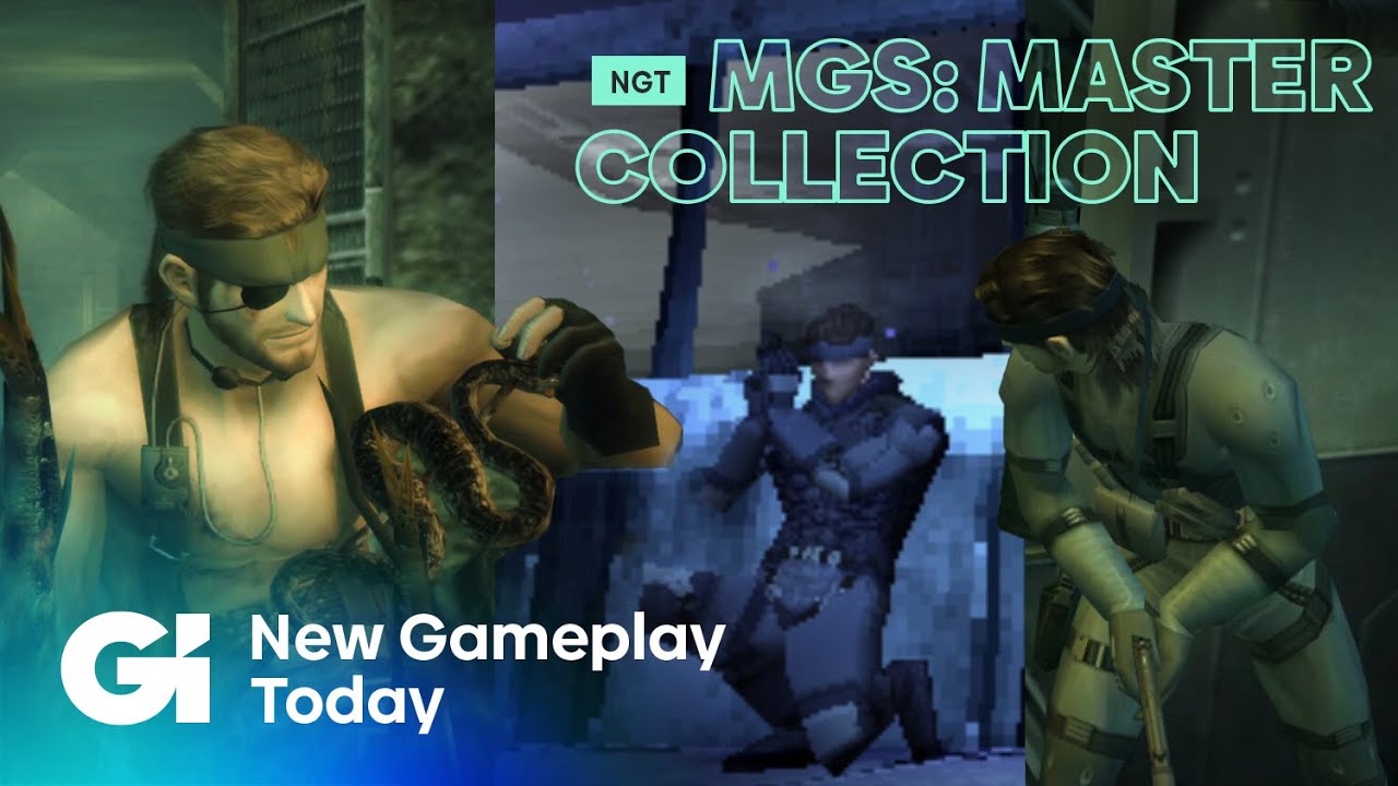 A new Metal Gear Solid collection is bringing the original trilogy