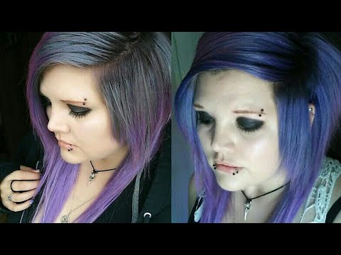 Putting Purple Dye Over Faded Teal Hair Part 2 - Youtube