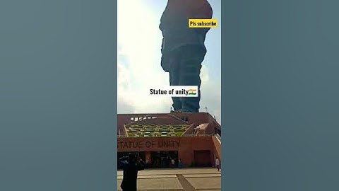 STATUE OF UNITY 🇮🇳||World tallest statue shorts|| Sardar Vallabhbhai Patel ||Gujrat India || short