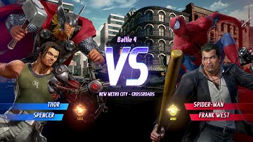 MARVEL VS. CAPCOM: INFINITE Thor,Spencer Requested Gameplay In Arcade Mode