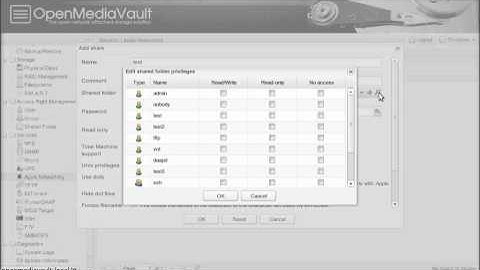 OpenMediaVault - AFP (Apple Filing Protocol) plugin