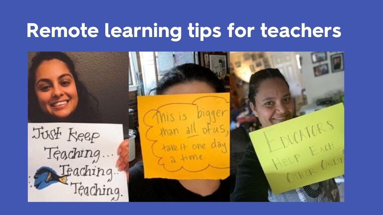 Distance & remote learning (9 teachers share their tips for Covid-19 ...
