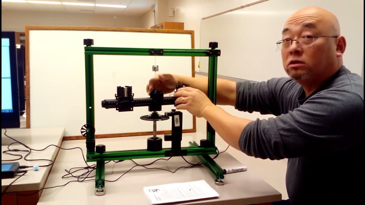 Centripetal Force Apparatus Video YouTube