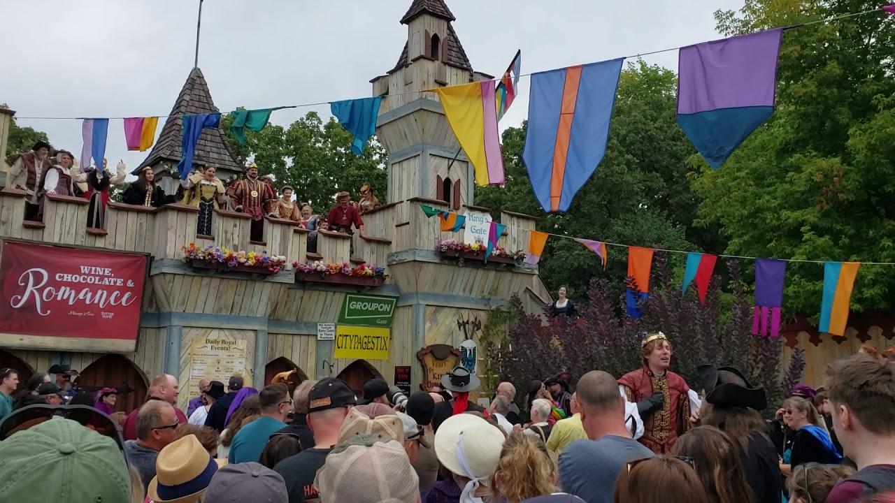 MN Renaissance Festival Opening Ceremony YouTube