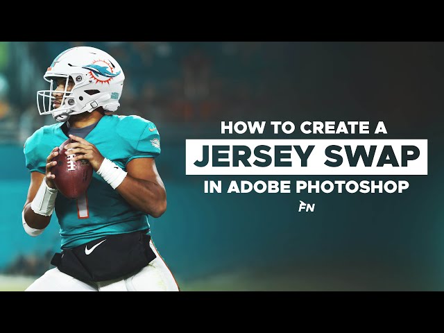 How to create a JERSEY SWAP in Adobe Photoshop! 