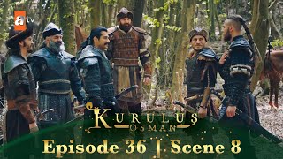Kurulus Osman Urdu | Season 1 Episode 36 Scene 8 | Tumhein dil se khush amdeed kehte hain, Goktug