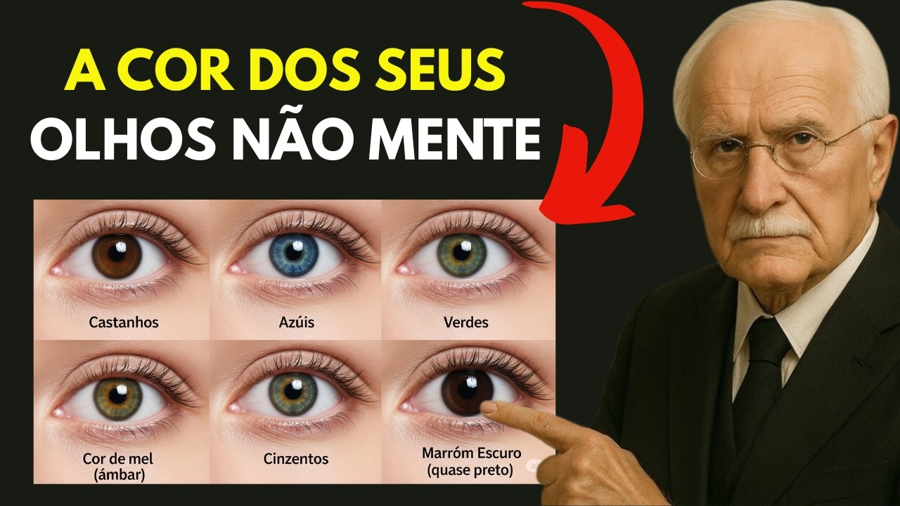A cor dos seus olhos diz mais sobre você do que você imagina | Carl Jung