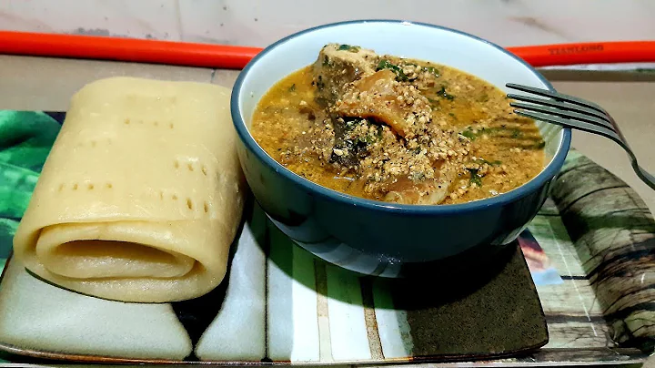 EGUSI SOUP NO OIL.