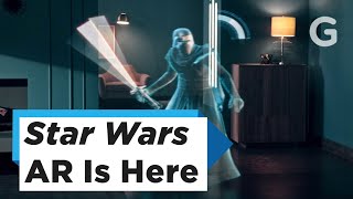 New Star Wars Augmented Reality Game Lets You Become a Jedi Master