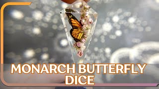 Making Monarch Butterfly Dice
