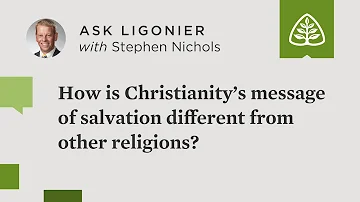 How is Christianity’s message of salvation different from other religions?