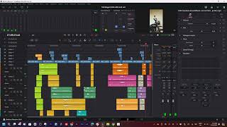 how to edit in davinci resolve fusion and audio edit tamil