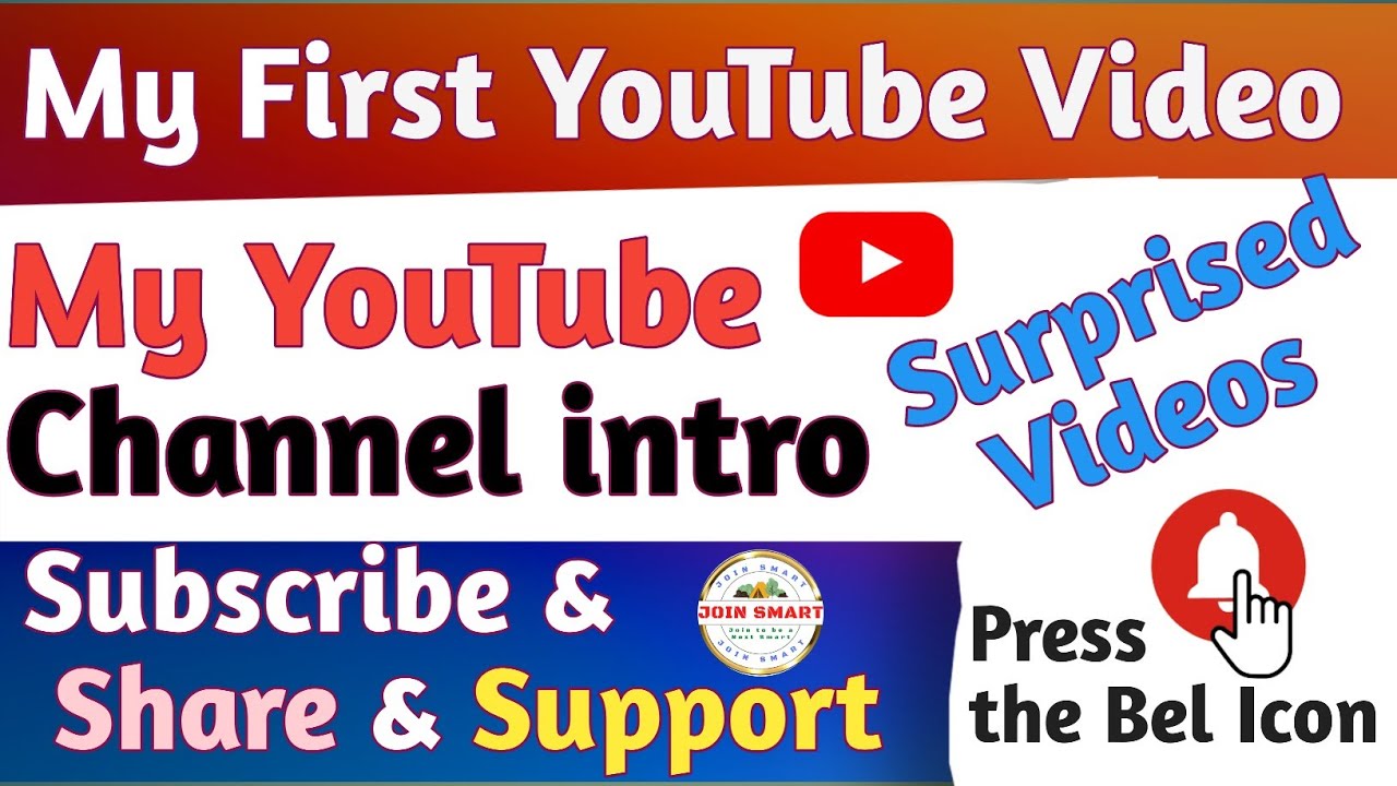 My First Video ❤️ | my first video on YouTube 2023 | Introduced My youtube channel |