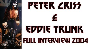 KISS - Peter Criss on Eddie Trunk