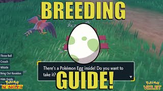 How to Breed in Pokemon Scarlet and Violet - Breeding Guide!