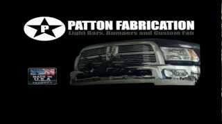 PattonFab Pre Runner 3rd. Gen. Dodge 2500/3500 Tube Bumper