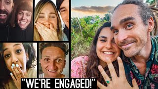 Telling Our Family \& Friends We're Engaged!
