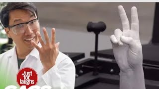 Just for Laughs Gags 3D Printer Asian Guy Scientist