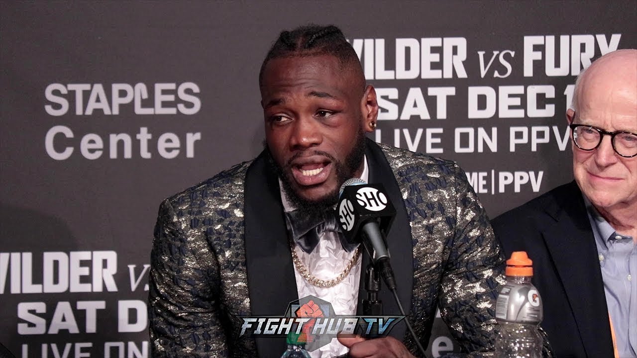 gipsy kings hollywood bowl DEONTAY WILDER REACTS TO 12TH ROUND KNOCKDOWN OF FURY 