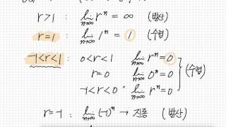 등비수열의 극한 - YouTube 등비수열의 극한 - Youtube