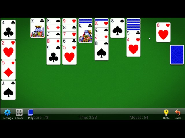 Spider Solitaire (by MobilityWare) - free offline solitaire card game for  Android and iOS - gameplay 