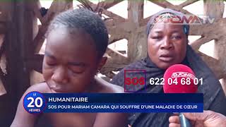 ?SOS pour Mariam Camara qui souffre dune maladie de cœur