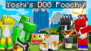 How Yoshi Met His DOG Poochy! 🐶🦴Minecraft Super Mario [305] screenshot 4