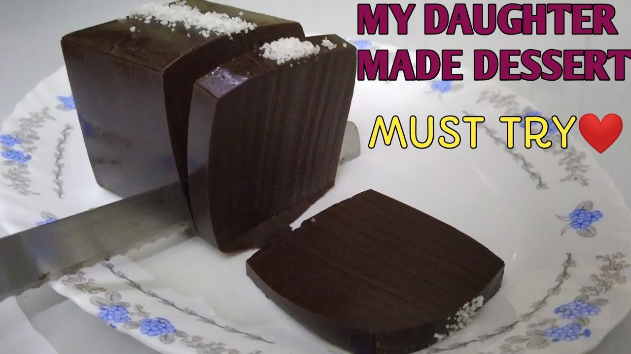 Do you have milk and chocolate? Delicious dessert! NO flour and NO oven, NO gelatin!