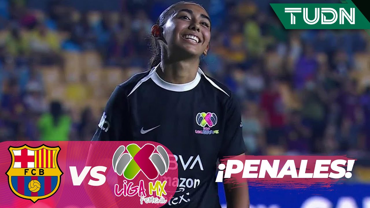 ¡TANDA DE PENALES COMPLETA! | Barcelona (4)2-2(3) Liga MX Femenil | Juego de Estrellas 2025