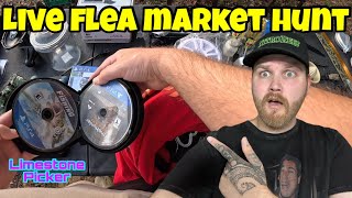 Live Flea Market Hunting For Things To Resell For Profit