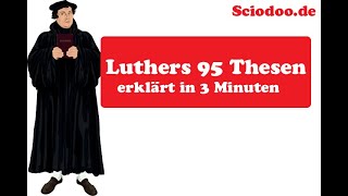 Luthers 95 Thesen erklärt in 3 Minuten