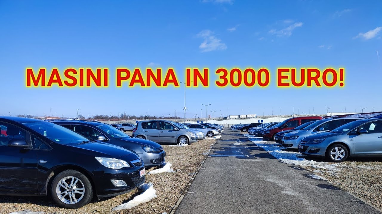 Ce MASINI secondhand sub 3000 euro gasim in ORADEA? YouTube