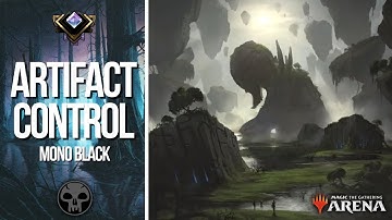 So much life gain! | MONO BLACK ARTIFACTS | Ranked standard MTG Arena New capenna mono black control