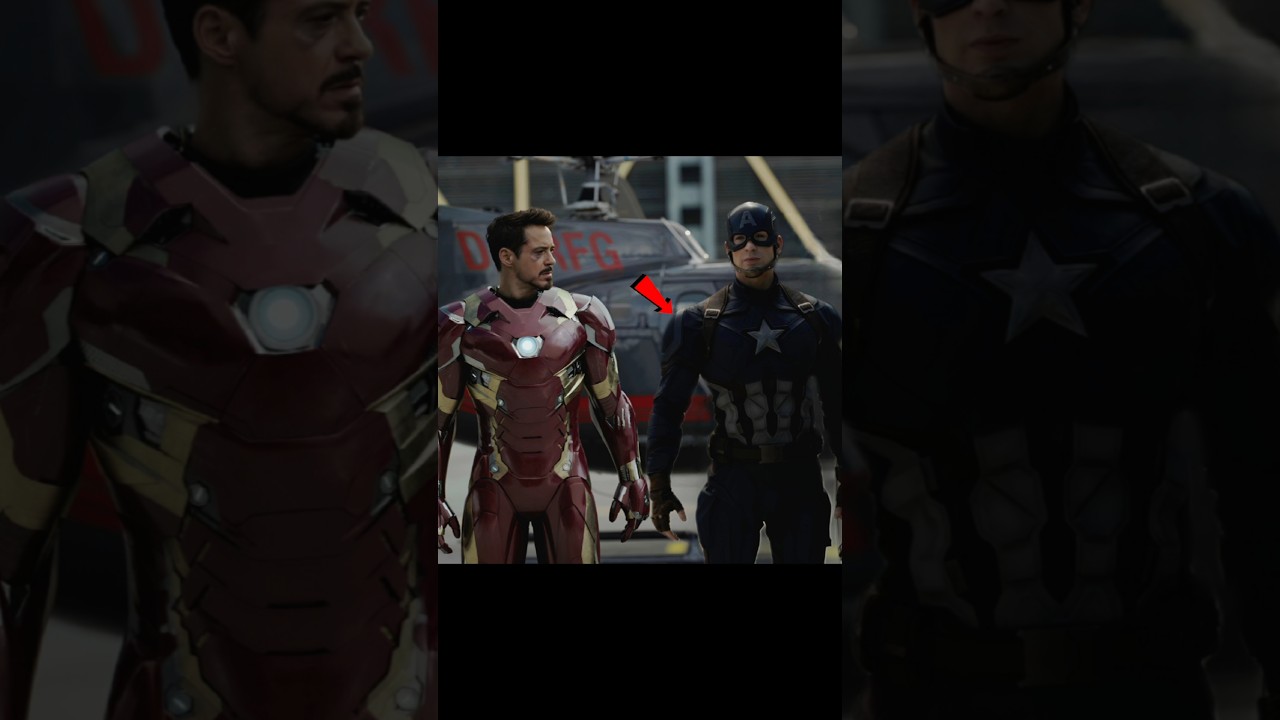 Spiderman Attack On The Captain America Leg !!