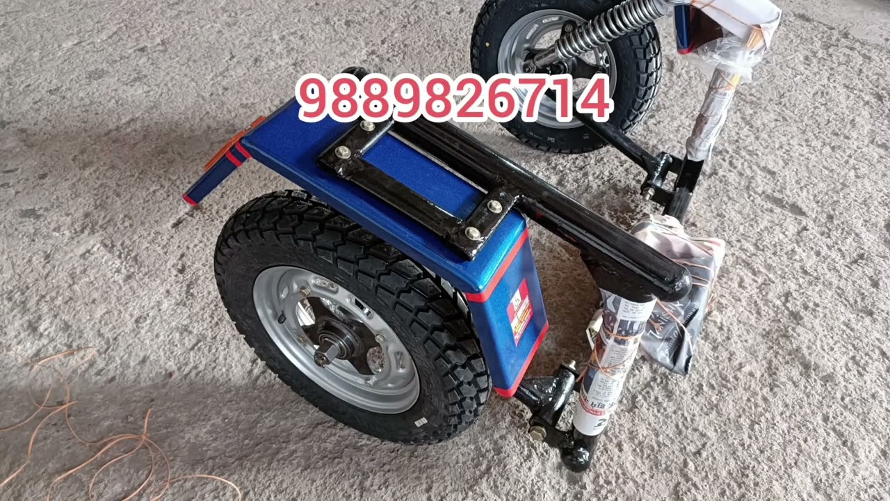 Side wheel attachment - handicap attachment/ VIMAL INNOVATIVE/ handicap three wheeler 