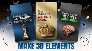 Create Viral 3D Motion Graphics Elements for FREE!