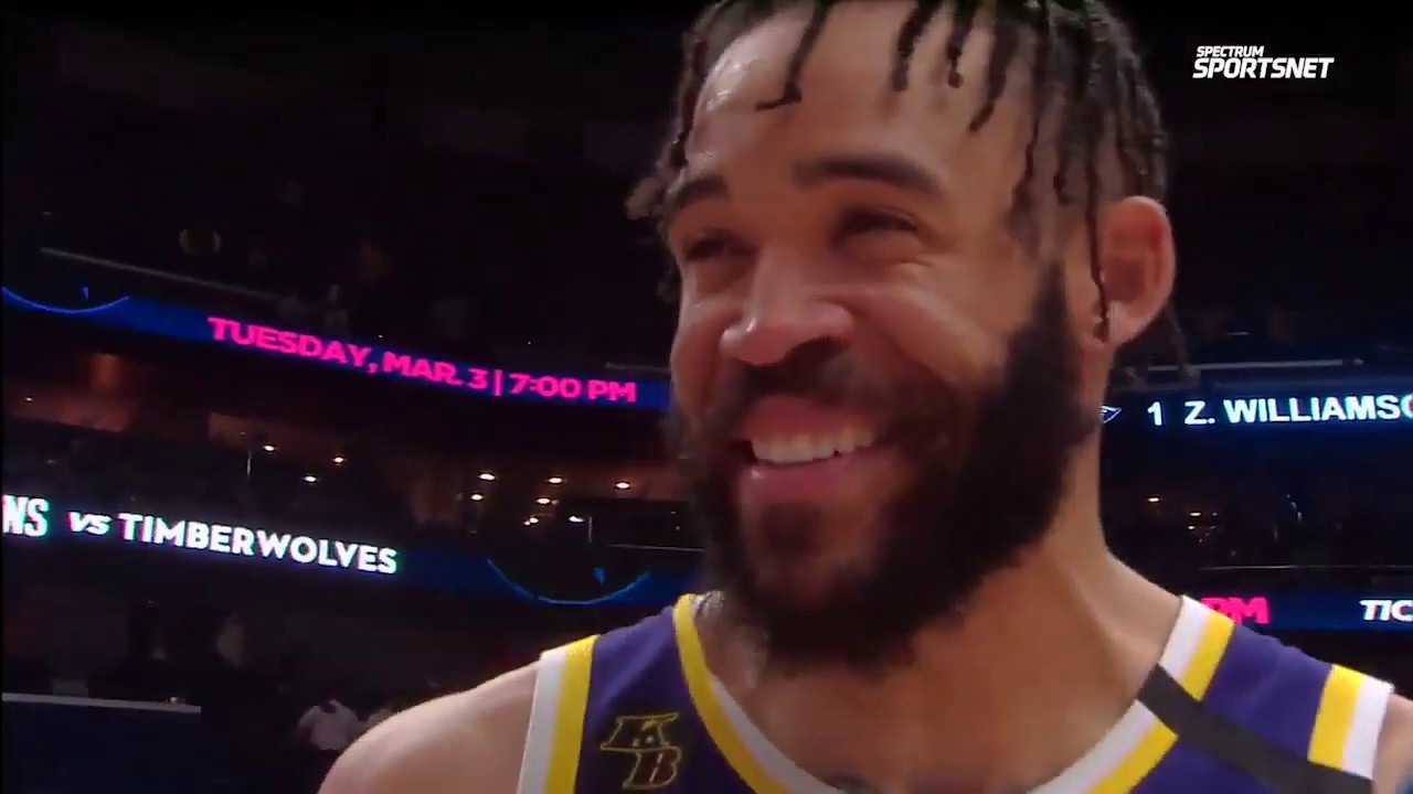 JaVale McGee postgame interview | Lakers vs Pelicans - YouTube