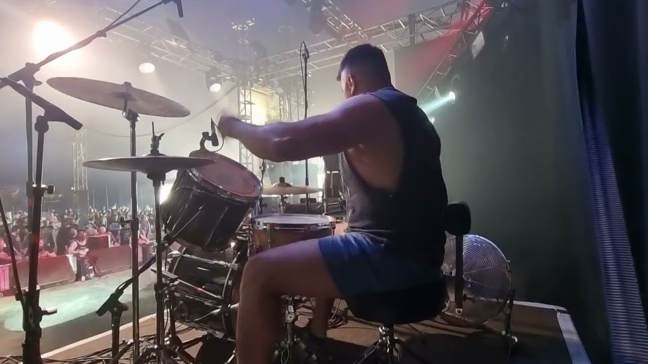 PELUGION - Bloodstock 2022 - Full set drum cam