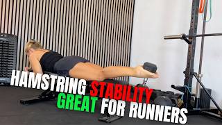 The Ultimate Hamstring exercise for runners: The Prone Dumbbell Hamstring Curl for Stability