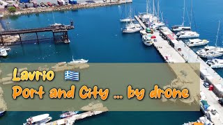 Lavrio 🇬🇷 Greece by Drone | Λαύριο #greece #lavrio @Diversity_gr