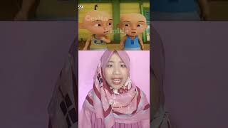 ADA PENAMPAKAN WAJAH HANTU DI UPIN IPIN 😱 | Cerita Elpida #shorts